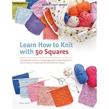 Learn How To Knit with 50 Squares