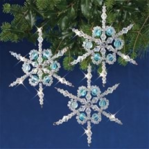Shimmer Snowflakes
