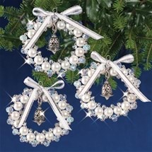 Crystal Bell Wreaths