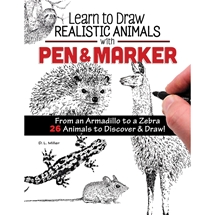 Learn to Draw Realistic Animals with Pen & Marker
