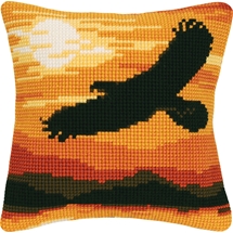 Sunset Eagle Cushion