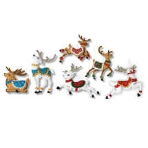 Festive Reindeer Ornaments
