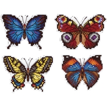 Bright Butterflies Magnets