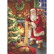 Santa Claus Needlepoint Kit