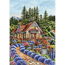 Little House in the Garden Diamond Painting