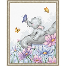 Elephant with Butterfly