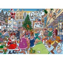 Wasgij Christmas 19 - Santa Dash! 1000 pc Jigsaw