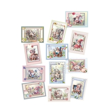 3D Die-cuts and Backgrounds Gnome Children