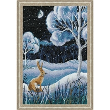 Winter Forest Cross Stitch Aida Kit