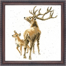 Wild at Heart Cross Stitch Kit