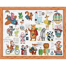 Let's Travel Cross Stitch Kit