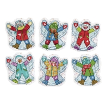 Snow Angels Cross Stitch Kit