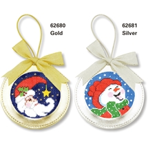 Christmas Leather Ornaments