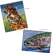 Stained Glass Puzzles 1000pc