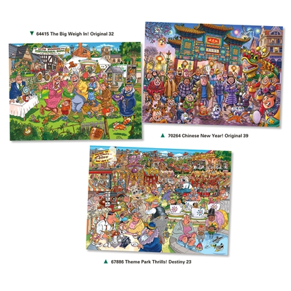 Wasgij Jigsaw Puzzles 1000pc - The Fox Collection
